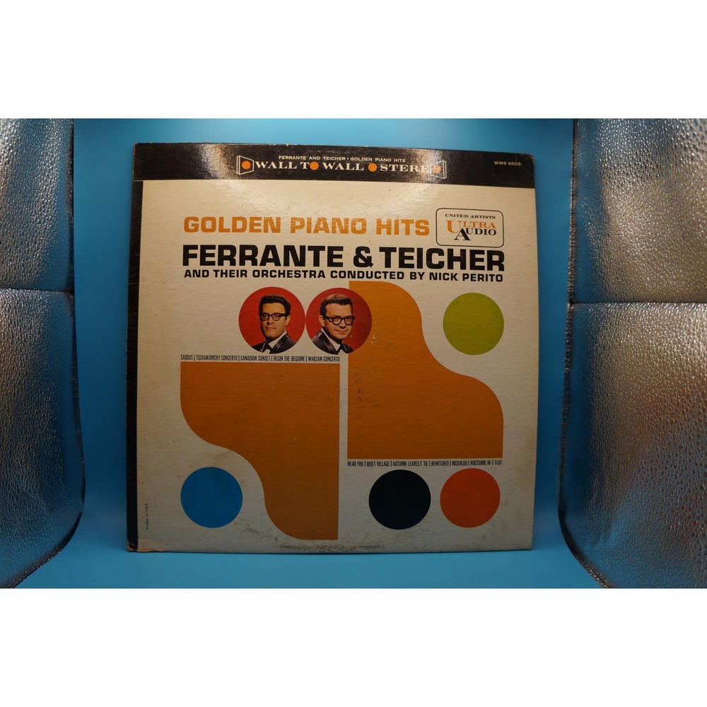 Ferrante & Teicher Golden Piano Hits Vinyl LP United Artists WWS 8505 Stereo